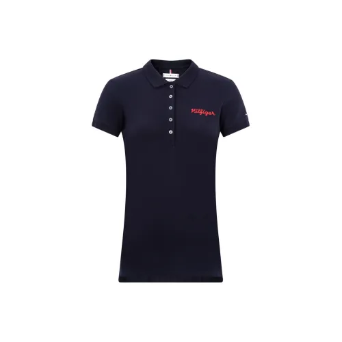 Tommy Hilfiger Polo Shirts Women's Navy Blue