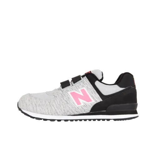 New Balance 574 Series Low-Top Running Shoes K Black/Grey