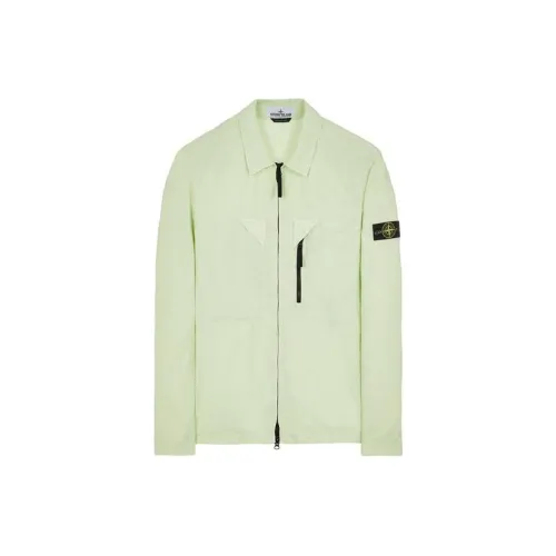 STONE ISLAND SS23 Nylon Meta Jackets Men Sweet Gourd Green