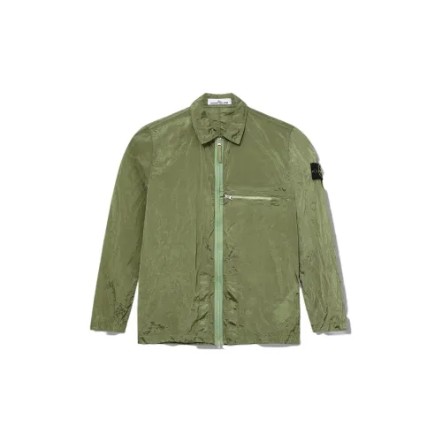 STONE ISLAND SS23 Nylon Meta Jackets Men Sage Green