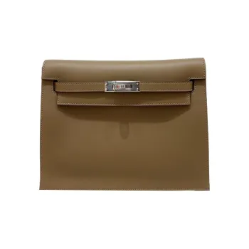 HERMES Kelly Danse Jonathan Cow Leather Backpack Handheld Crossbody Bag Shoulder Bag Women's D0 Beige Weimar Dog Beige