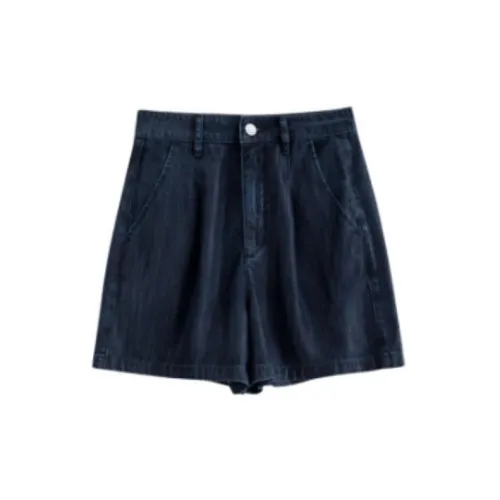 Inman Denim Shorts Women's Dark Denim Blue