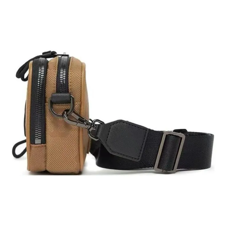 MLB Polyamide Combo Bag, Camera Bag, Shoulder Bag, Crossbody Bag Regular Unisex Coffee-3