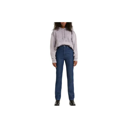 Levis/Levi's SS23 WellThread Series Jeans Women's Dark Blue