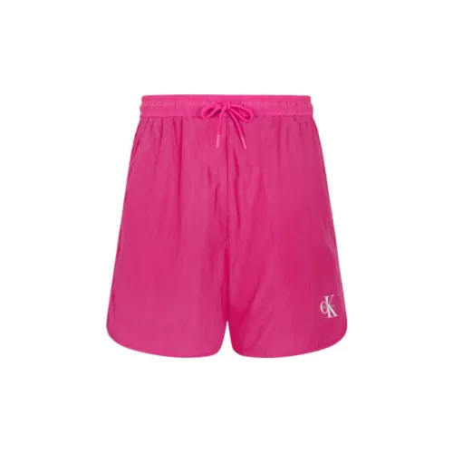 Calvin Klein Rainbow Series Casual Shorts Unisex Rose Purple