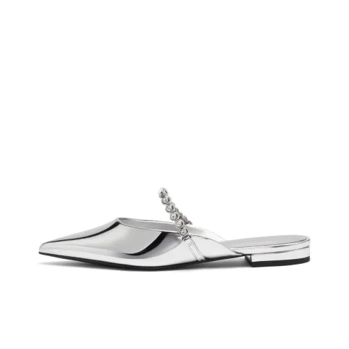 CHARLES&KEITH Small Ck Chinese Style New Chinese Style Stylish Sandals Women's Multicolor