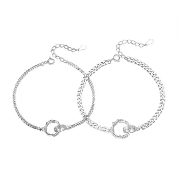 JUICY GRAPE 925 Sterling Silver Bracelets Unisex