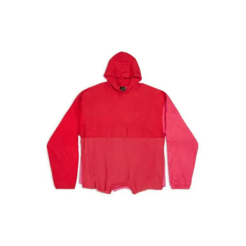 Balenciaga Sweatshirts Unisex Red