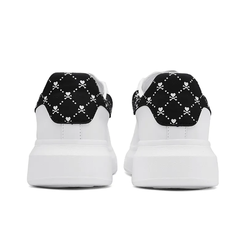 Tokidoki Heart Crisscross Bone Stylish Skateboarding Shoes Unisex-3