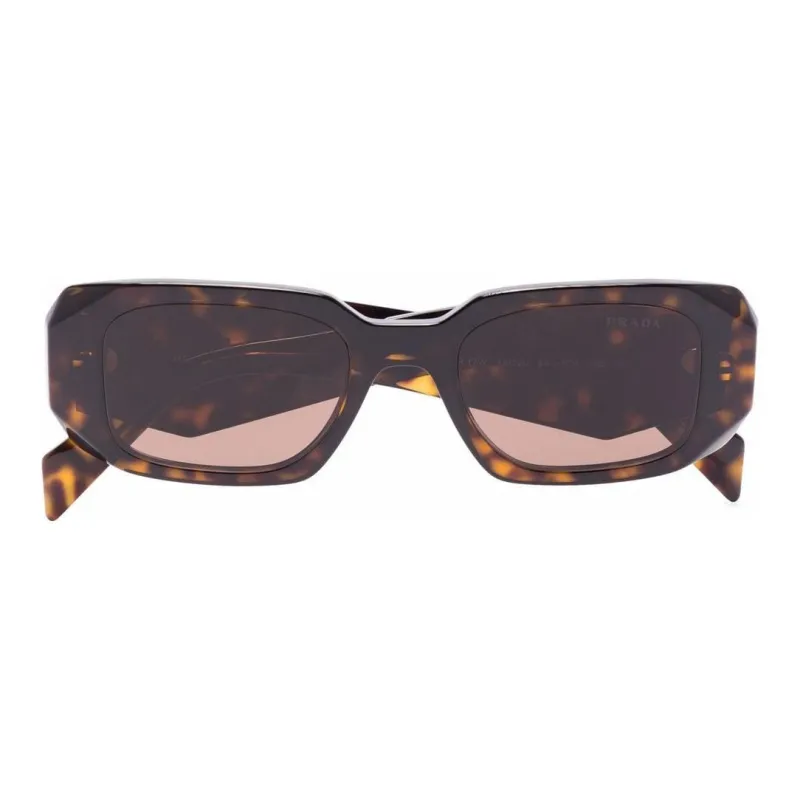 PRADA Tortoiseshell Square frame Sunglasses-1