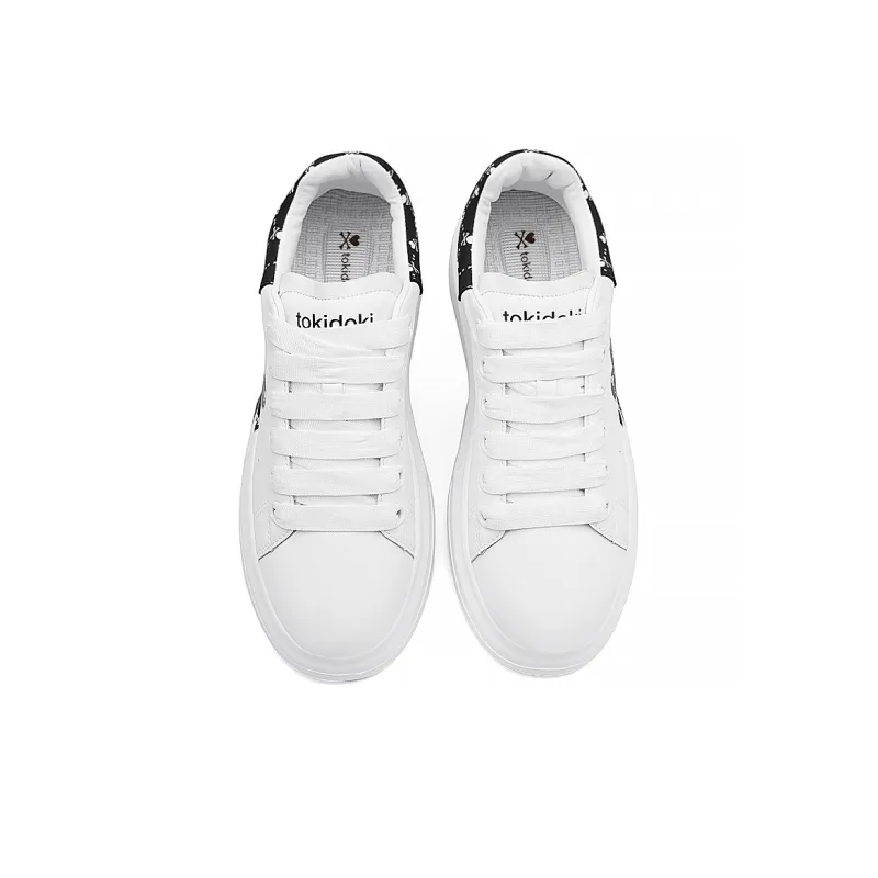 Tokidoki Heart Crisscross Bone Stylish Skateboarding Shoes Unisex-2