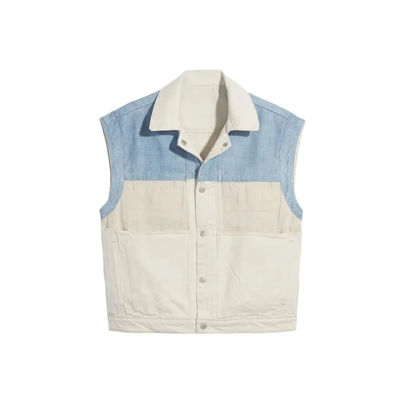 Levis Levis/Levi's SS23 WellThread Series Vests Women's Ecru-2
