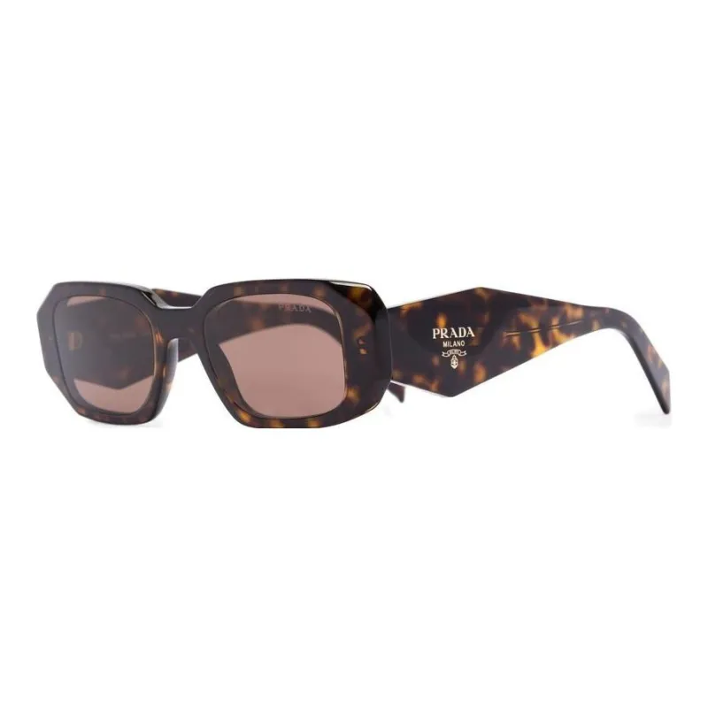 PRADA Tortoiseshell Square frame Sunglasses-0