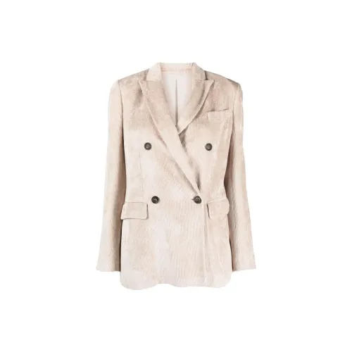 Brunello Cucinelli Business Suits Women's Beige