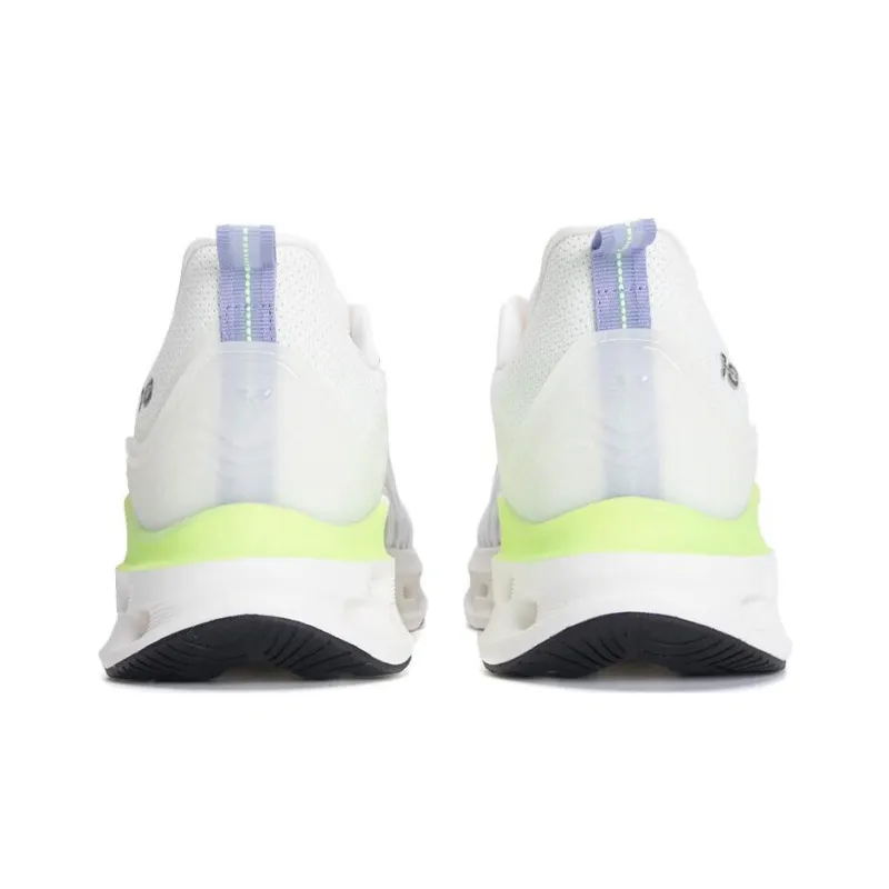 XTEP Shock Absorption Spinning 10.0 Anti Slip And Wear Resistant Breathable Low Top Running Shoes Men's White Purple-3