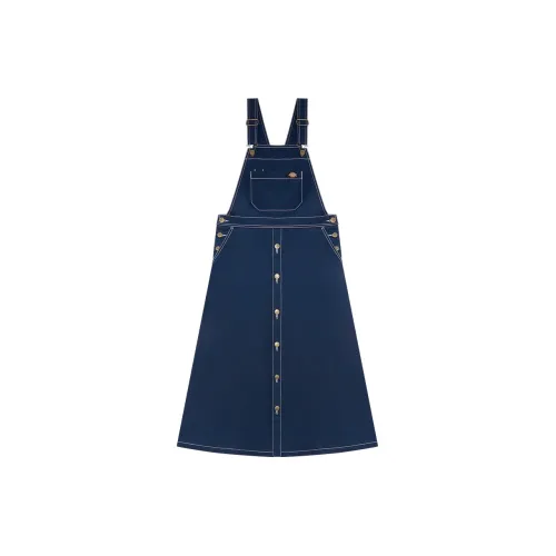 Dickies Sleeveless Dresses Women's Navy Blue