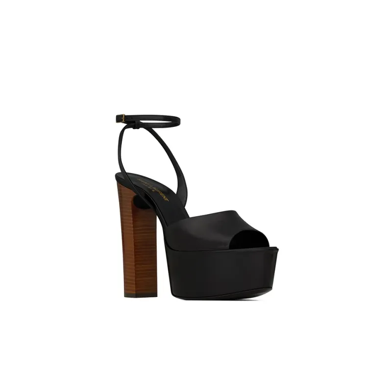 SAINT LAURENT Jodie 95mm Platform Sandals-2