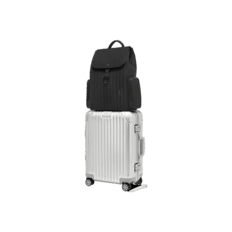 RIMOWA Never Still Nylon With Leather Backpack Regular Men's Black-4