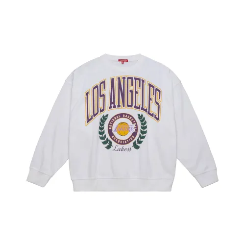 Mitchell Ness Sweatshirts Women's White