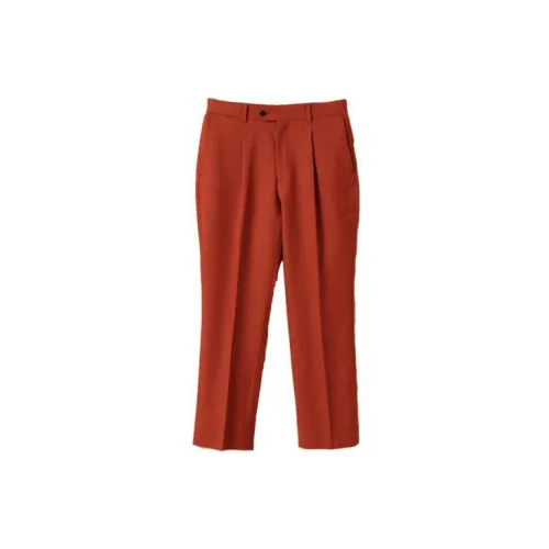 Beams Casual Pants Men Deep Orange