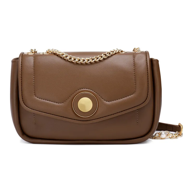 ST&SAT Cow Leather Crossbody Bag, Small Square Bag, Shoulder Bag Medium Size Women's Multicolor-8