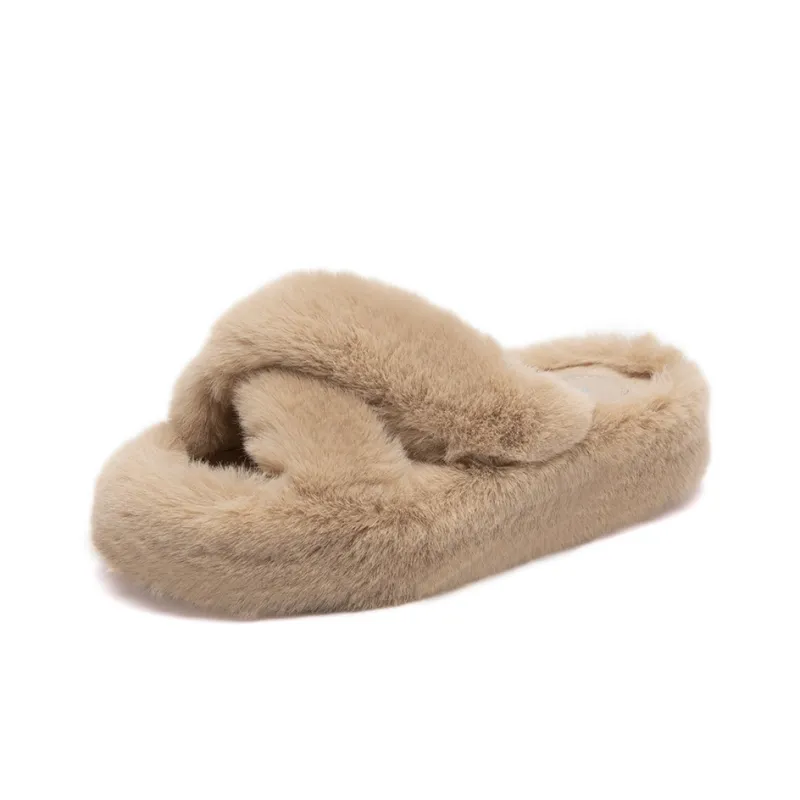 AGSDON Abrasion-Resistant Slide Slippers Women's White-1