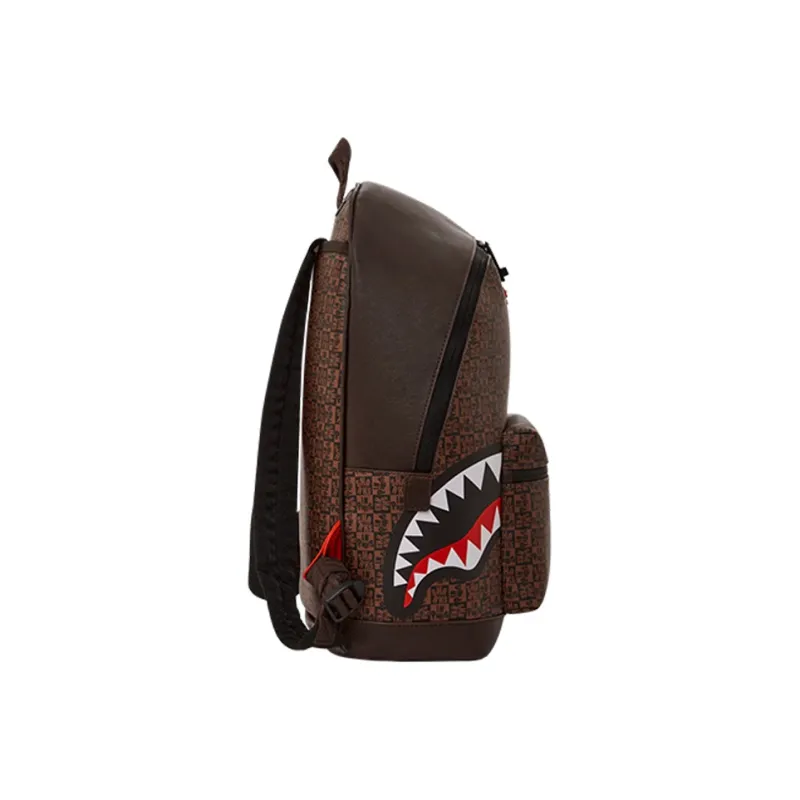 SPRAYGROUND PVC Backpack Tubas Unisex Brown-1