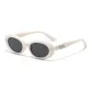 Ecru Frame with Gray Lens