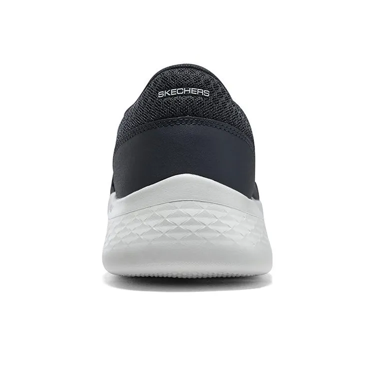 Skechers Go Walk Fle Cushioning Anti Slip And Wear Resistant Low Top Casual Shoes Men's Navy-2