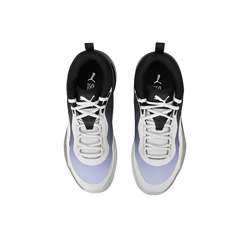 PUMA Playmaker Fade Basketball Shoes 'White Black'-2