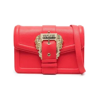 VERSACE JEANS COUTURE Polyester Crossbody Bag, Shoulder Bag Women's Red