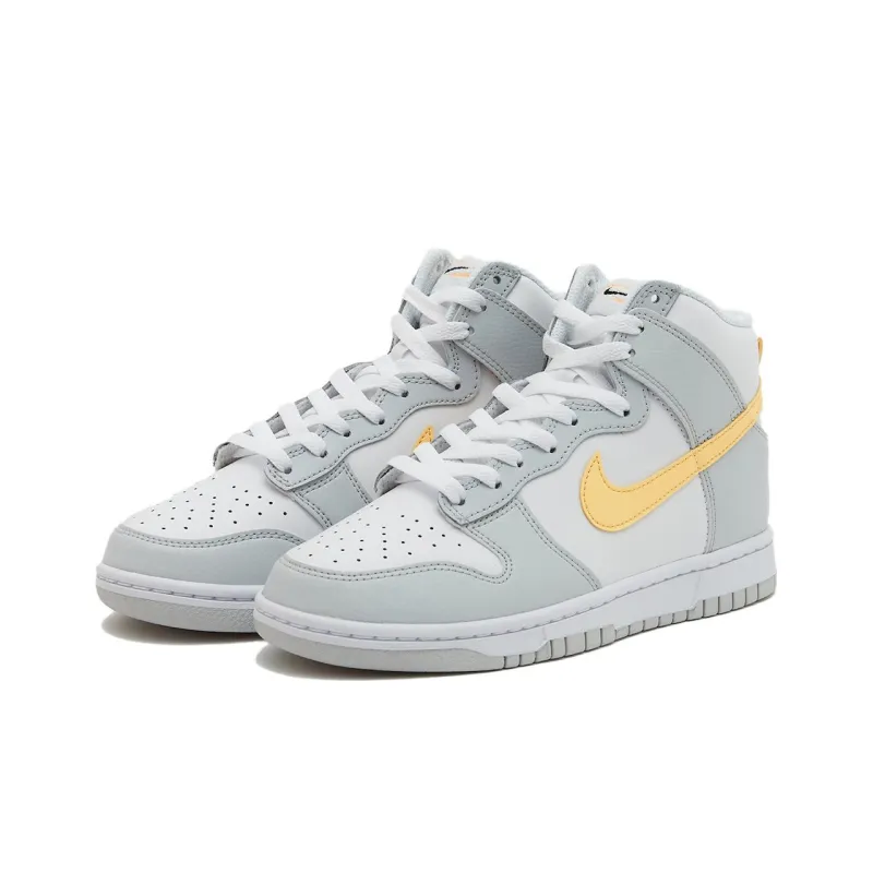 Nike Dunk High Platinum Melon Tint Women's-2