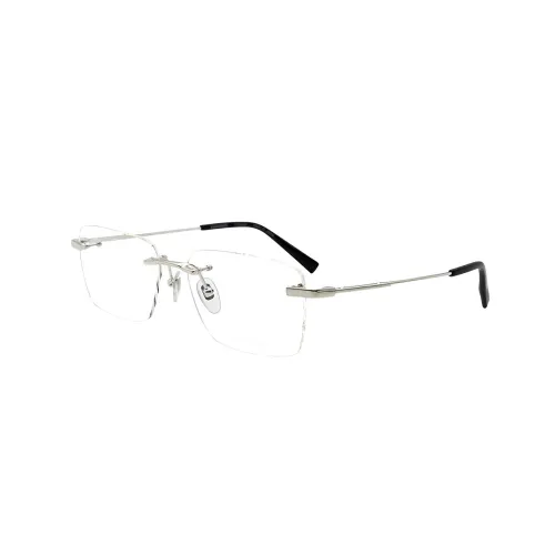 Chopard Eyeglass Frames Men Silver