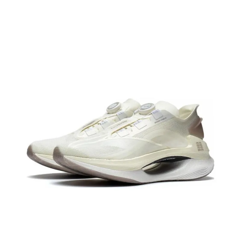 LiNing Absolute Phantom 1.0 Cushioning, Slip Resistant, And Abrasion Resistant Low Top Running Shoes Unisex White Gray-2