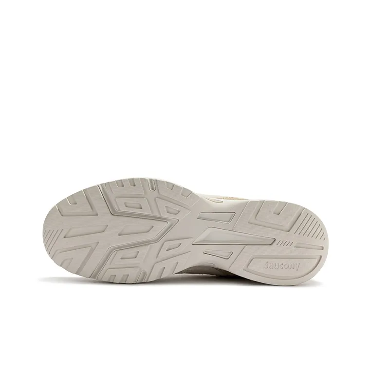 Saucony GSD 90S Anti Slip Wear Resistant Low Top Casual Shoes Unisex Beige Brown-4
