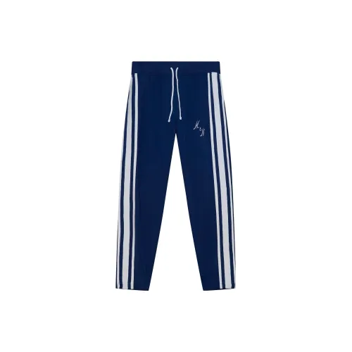 Mitchell Ness Casual Pants Men Blue