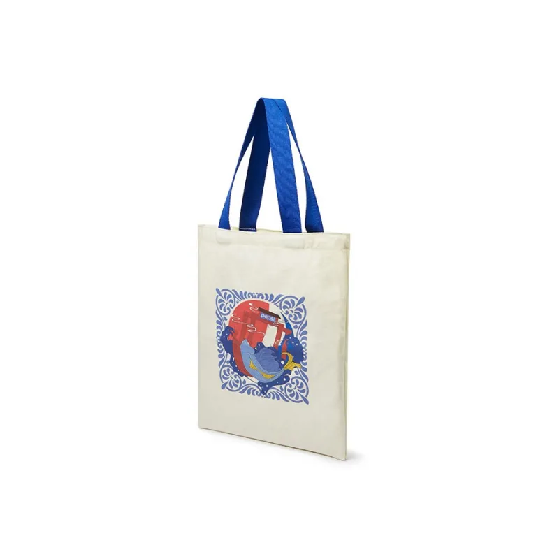 Pepsi Canvas Canvas Bag Tote Bag Shopping Bag Shoulder Bag Regular Unisex Ecru-1