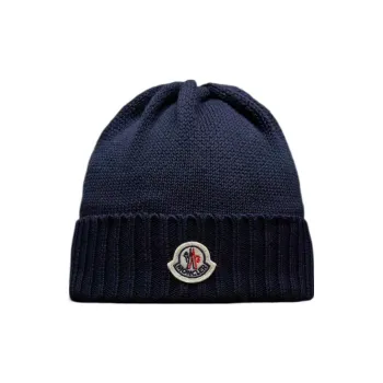 Moncler Logo-patch Cotton Beanie