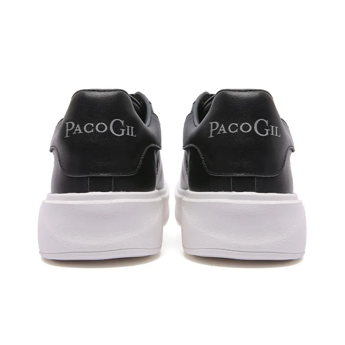 PACO GIL Low-Top Skateboard Shoes Women's Black-3