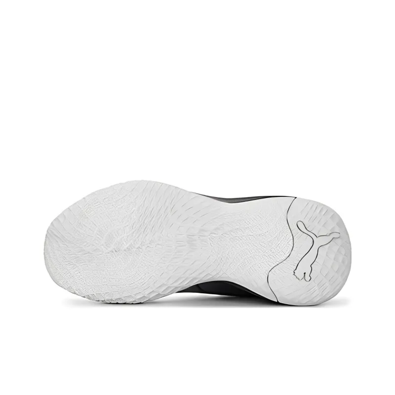 PUMA Playmaker Fade Basketball Shoes 'White Black'-4
