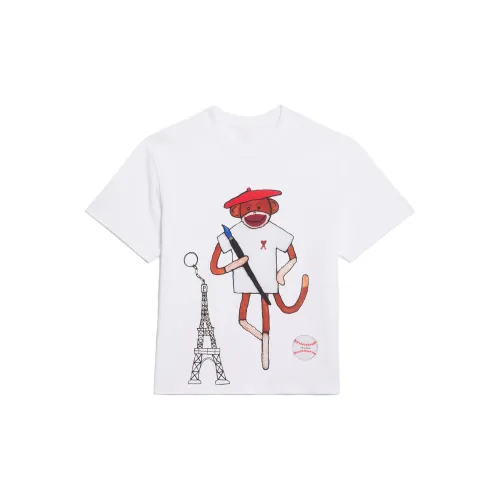 AMIPARIS X NOVO Co-branded SS23 T-Shirts Unisex White