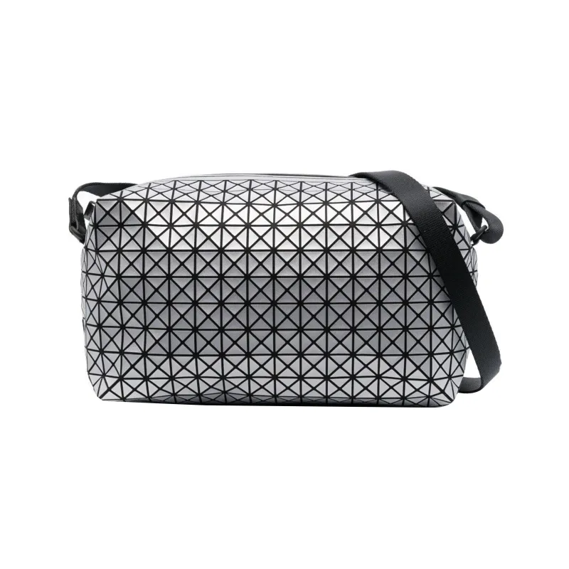 ISSEY MIYAKE Polyurethane One Shoulder Handbags Men's Silver-1