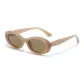 Milk Tea Frame with Brown Lens