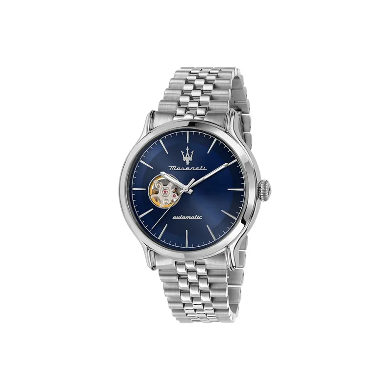 Maserati Wrist Watch Automatic Mechanical Movement Steel Strap Green Dial Men's Watches-0