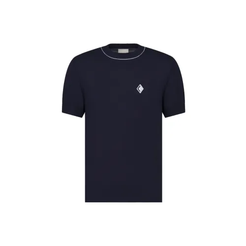 DIOR T-Shirts Men Blue