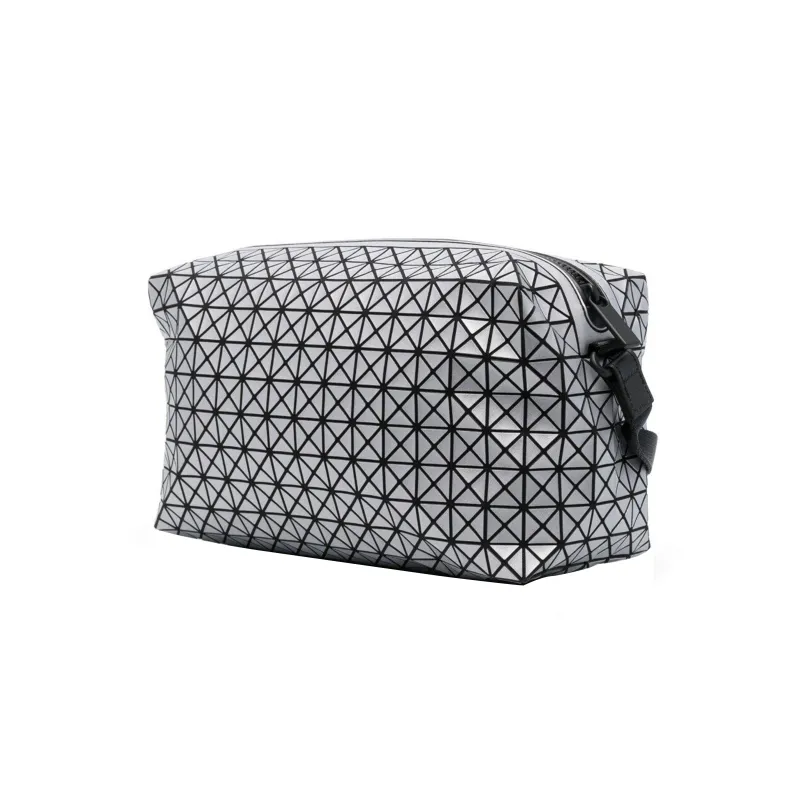 ISSEY MIYAKE Polyurethane One Shoulder Handbags Men's Silver-2