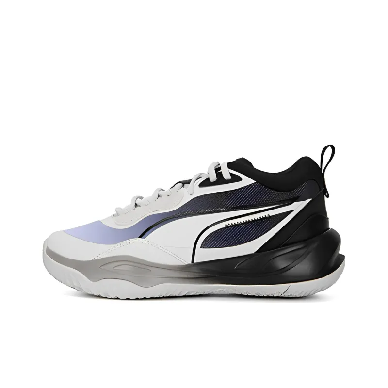 PUMA Playmaker Fade Basketball Shoes 'White Black'-0