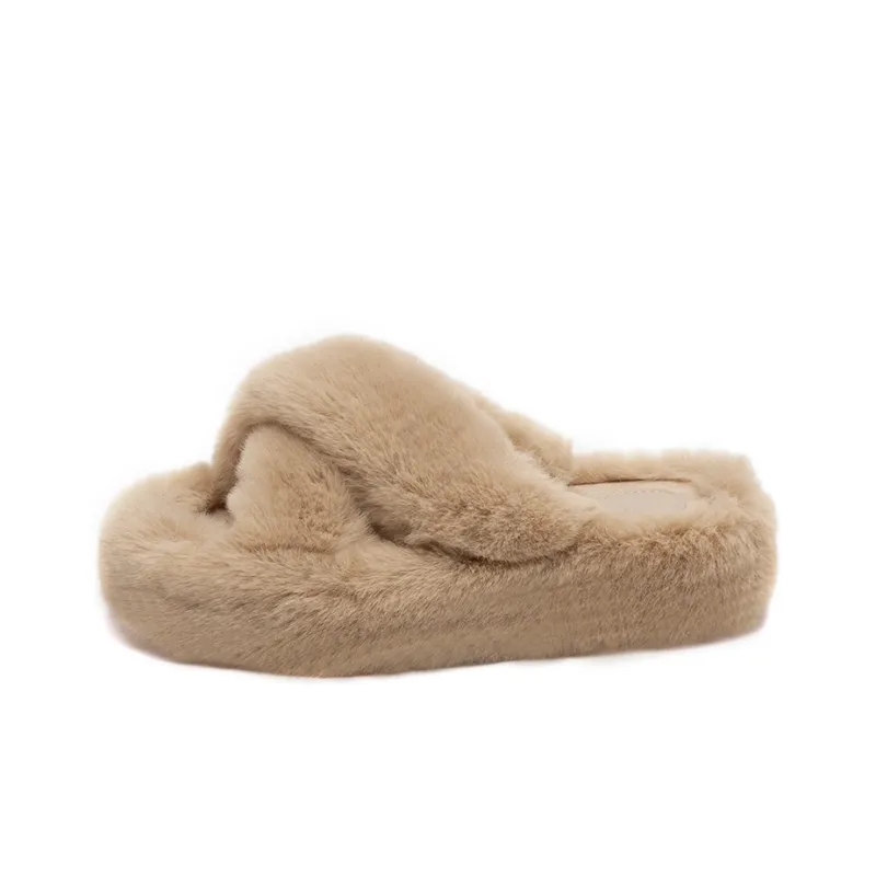 AGSDON Abrasion-Resistant Slide Slippers Women's White-0