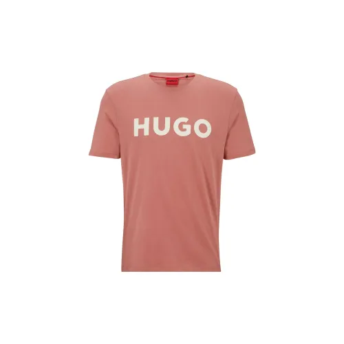 HUGO BOSS T-Shirts Men Pink