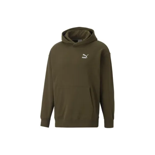 PUMA Men's Life Series Sweatshirts Men Dark Green